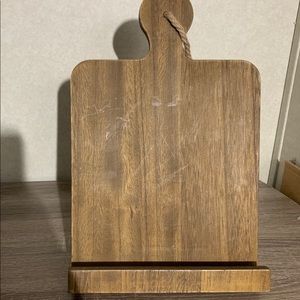 Wooden Cookbook Holder